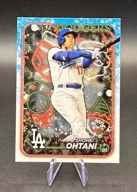 2024 Topps Holiday Shohei Ohtani #H1 Los Angeles Dodgers Baseball Card